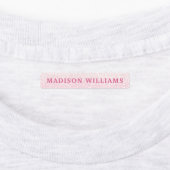 ガーリーグリッターシッモダンクパーソナライズされた服 ラベル (貼付)