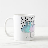 ガーリーコーヒーマグ コーヒーマグカップ (左)