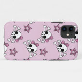ガーリースカルと星 Case-Mate iPhoneケース (裏面(横))