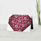 ガーリースカル誕生日 カード (裏面)