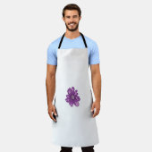 ガーリースタイル、ライトナス、晒し杉 エプロン (着用した状態)