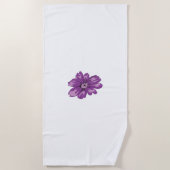 ガーリースタイル、ライトナス、晒し杉 ビーチタオル (正面)