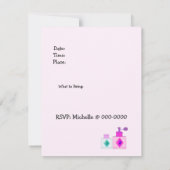 ガーリースパスランバパーティー 招待状 (裏面)