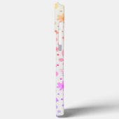 ガーリースマイルパタカラフルーン名の表示 Case-Mate iPhoneケース (裏面 / 左)