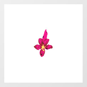 ガーリーデザイン、光金ゴールド、紫がかった赤 ウィンドウサイン