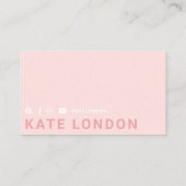 ガーリートレンディーオモダンンラインボクシンググローブクラブ 名刺 (裏面)