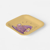 ガーリーハロウィーン – スイーツへのウィザードウェイ ペーパープレート (傾斜あり)