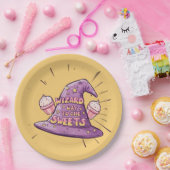 ガーリーハロウィーン – スイーツへのウィザードウェイ ペーパープレート (パーティー)