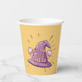 ガーリーハロウィーン – スイーツへのウィザードウェイ 紙コップ (正面)