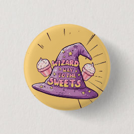 ガーリーハロウィーン – スイーツへのウィザードウェイ 缶バッジ