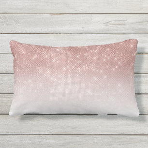 ガーリーバラフェイク金ゴールドシークイングリッターホワグラデーションイ アウトドアクッション