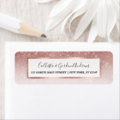 ガーリーバラフェイク金ゴールドシークイングリッターホワグラデーションイ ラベル (インサイチュ)