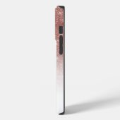 ガーリーバラフェイク金ゴールドシークイングリッターホワグラデーションイ Case-Mate iPhoneケース (裏面 / 左)