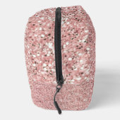 ガーリーバラ金ゴールドグリッタースパークルスモノグラム名 ドップキット (右)