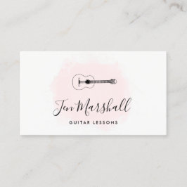 ガーリーピンクウォーターのカラーギタリスト 名刺