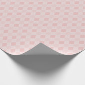 ガーリーピンク小ダイヤアーガイルモンド模様 ラッピングペーパー (角)