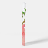 ガーリーピンク水彩花模様 Case-Mate iPhoneケース (裏面 / 右)