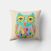 ガーリーファンキーモダンユニークウのクッション クッション (裏面)