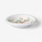 ガーリーフェミニンヴィンテージ ペーパーボウル (傾斜あり)