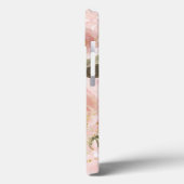 ガーリーフローラエレガントピンクグリッター金ゴールド星名 Case-Mate iPhoneケース (裏面 / 左)