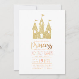 ガーリープリンセス誕生日 |テーマパーティー 招待状