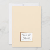 ガーリープリンセス誕生日 |テーマパーティー 招待状 (裏面)