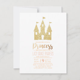 ガーリープリンセス誕生日 |テーマパーティー 招待状