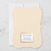 ガーリープリンセス誕生日 |テーマパーティー 招待状 (裏面)