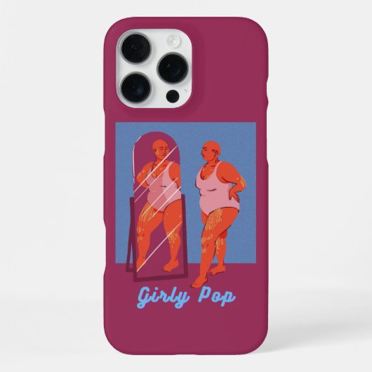 ガーリーポップ携帯ケース iPhoneケース (裏面)