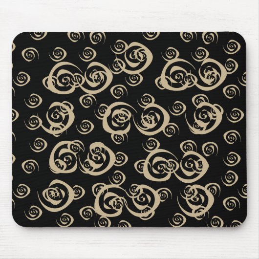 ガーリーモダンらせん状 マウスパッド (正面)
