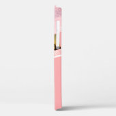 ガーリーモダングリッタートレンディーバラ金ゴールドスタイリッシュ Case-Mate iPhoneケース (裏面 / 左)