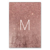 ガーリーモダンバラ金ゴールドグリッターホイルテーブル番号 テーブルナンバー (裏面)