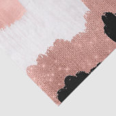 ガーリーモダンバラ金ゴールドピンクグリッターブラシストローク 薄葉紙 (詳細)