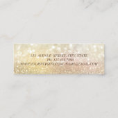 ガーリーモダンプロフェッショナル、《写真》ぼけ味・ロータス スキニー名刺 (裏面)