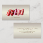 ガーリーモダンプロフェッショナル 名刺 (正面/裏面)