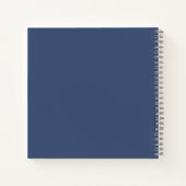 ガーリーモダン金ゴールド ノートブック (裏面)