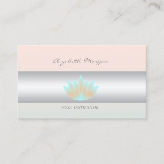 ガーリーモダン魅力的プロフェッショナル 名刺 (正面)