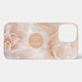 ガーリーモノグラムのイニシャル iPhoneケース (裏面横)