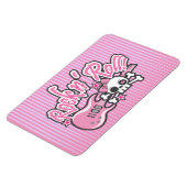 ガーリーロック転がスカル マグネット (左側)