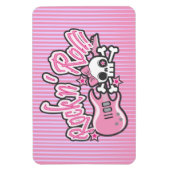 ガーリーロック転がスカル マグネット (縦)