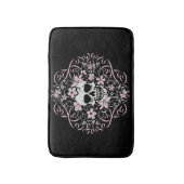 ガーリーヴィンテージスカル バスマット (正面縦)