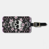ガーリーヴィンテージスカル ラゲッジタグ (正面横)