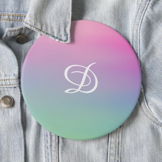 ガーリー勾配ピシンプルンクイニシャル 缶バッジ (インサイチュ)