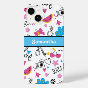 ガーリー可愛いトレンディーシンプルのかわいらしパタスタイリッシューン Case-Mate iPhone 14ケース