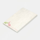 ガーリー可愛い亀 ポストイット (アングル)