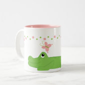 ガーリー器 ツートーンマグカップ (正面左)