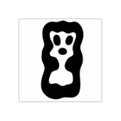 ガーリー幽霊シルエットアートスタンプ ラバースタンプ (インプリント)