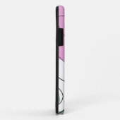 ガーリー抽象芸術植物学スケッチと形状 Case-Mate iPhoneケース (裏面/右)