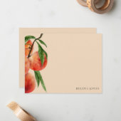 ガーリー桃の通信 ノートカード (正面/裏面インサイチュ)