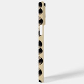 ガーリー毛スタイリッシュモダン Case-Mate iPhoneケース (裏面 / 右)